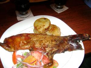 Frittiertes Meerschweinchen