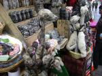 Getrocknete Lamaföten auf dem Hexenmarkt