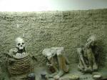 Mumien im archäologischen Museum