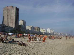 Strand in Ipanema