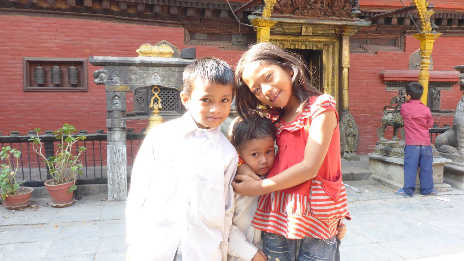 Kinder in Kathmandu