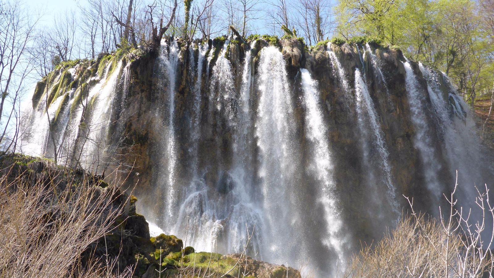 Plitvice Wasserfall ganz nah