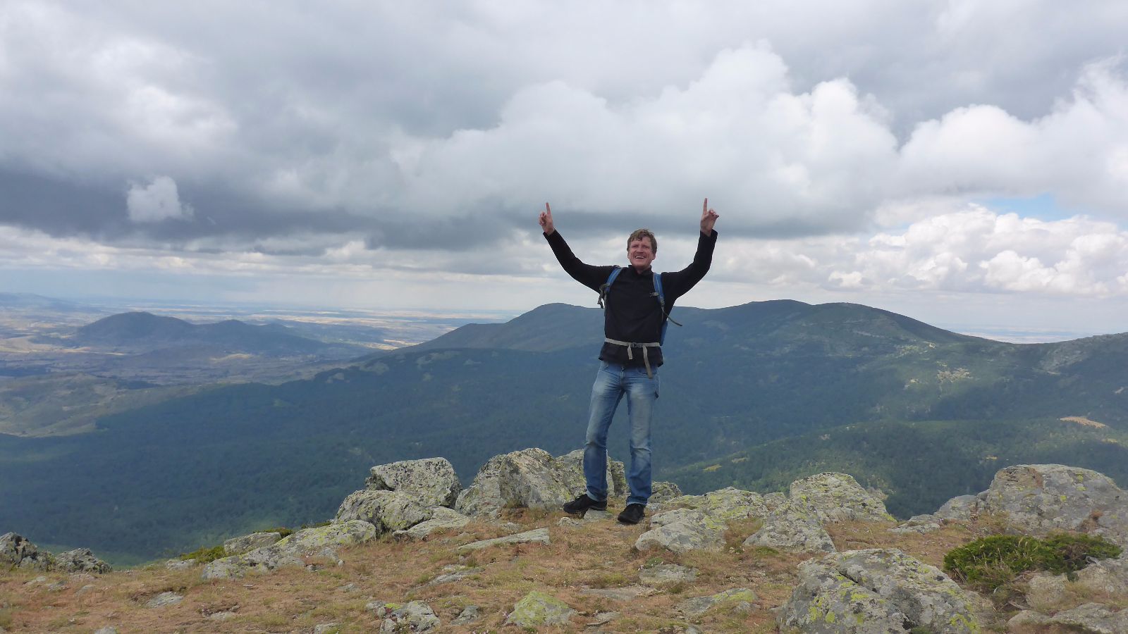 Auf dem Gipfel des Peña del Águila