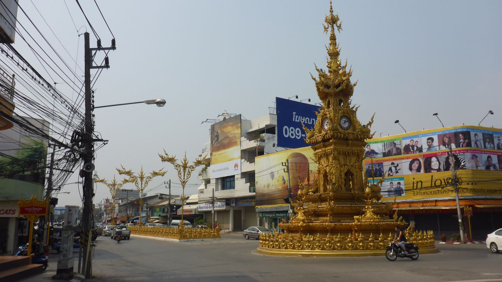 Clock Tower in Chiang Rai