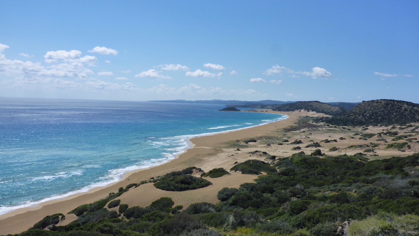 Big Sand Beach auf der Karpaz Halbinsel (Nordzypern)