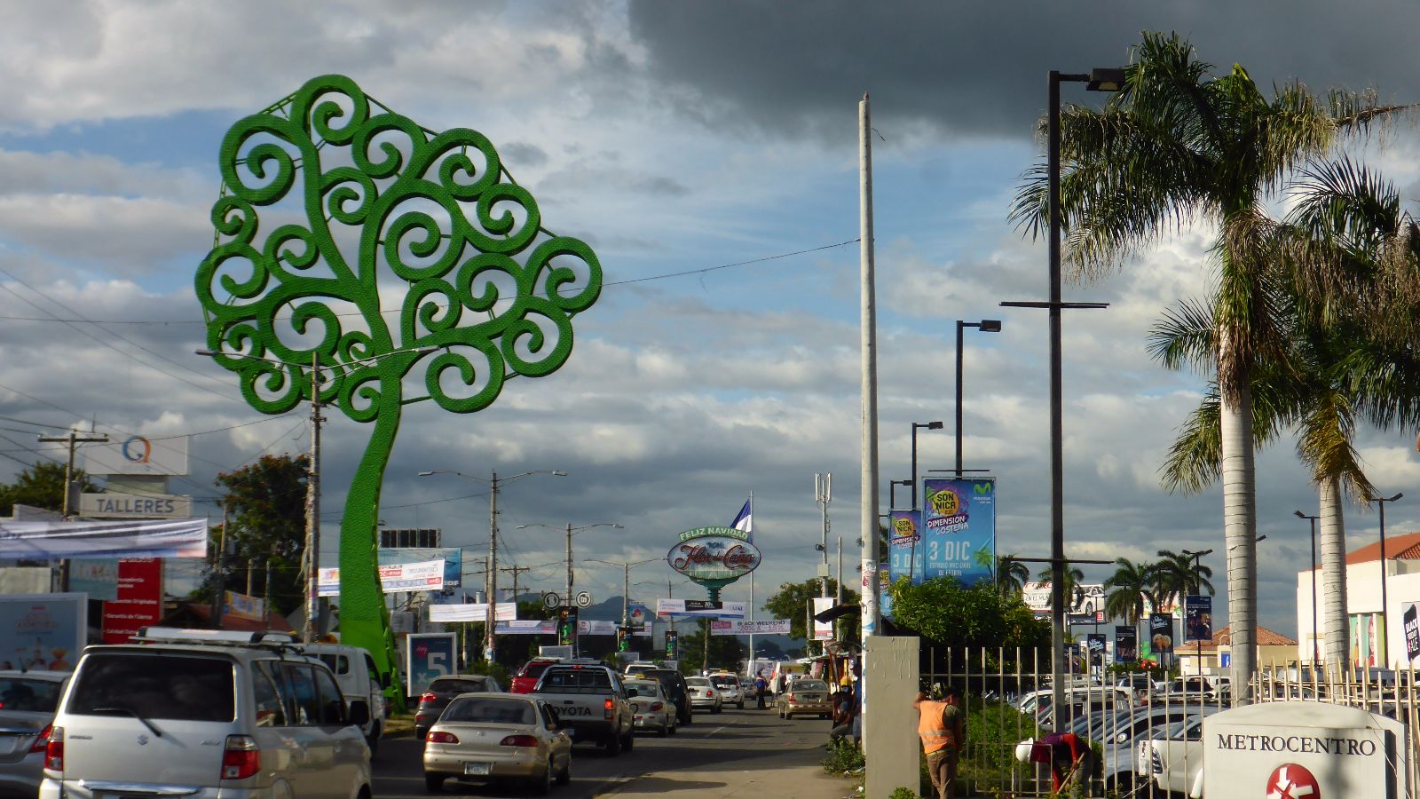 Zentrum von Managua