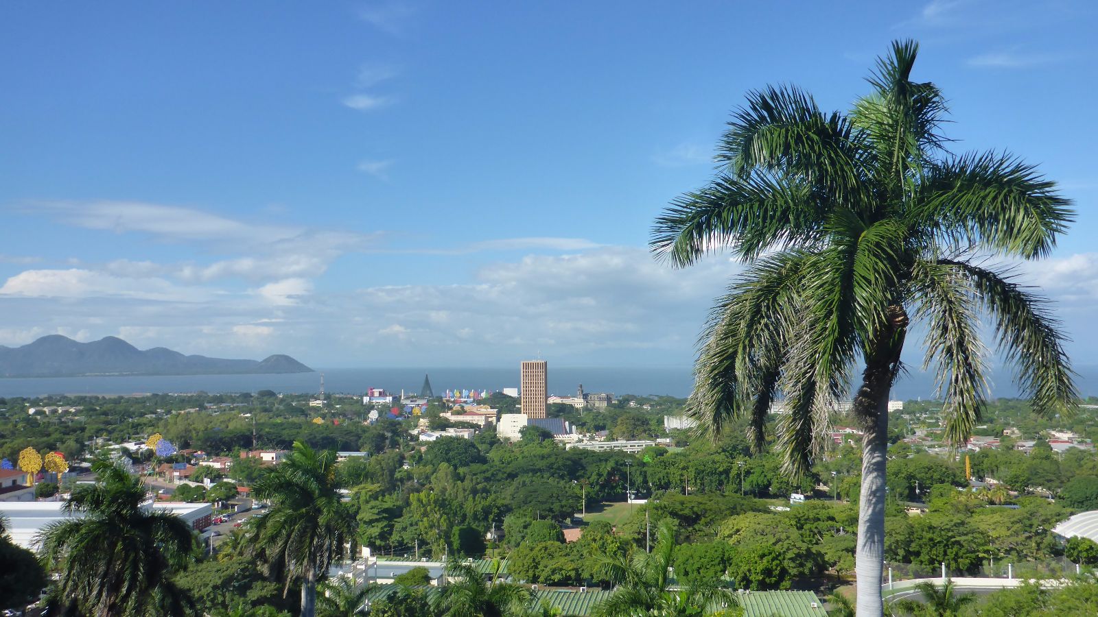 Blick über Managua