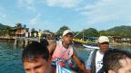 Mit dem Boot zur Grenze nach Panama