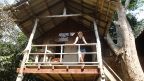 Unsere gestelzte Hütte