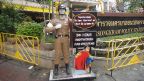 Polizeiwache in Bangkok