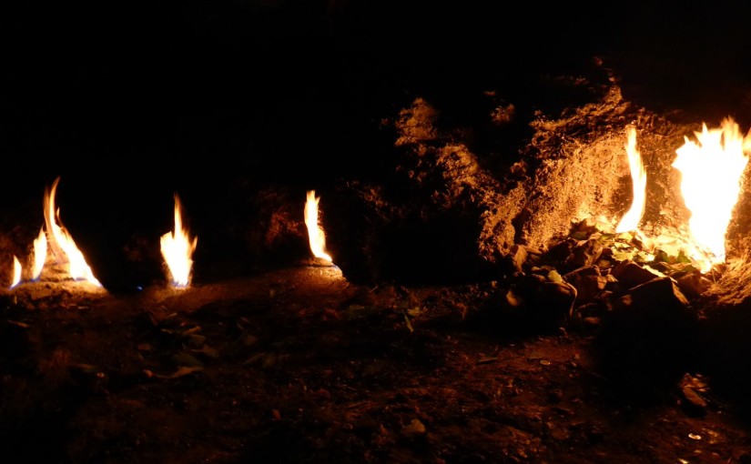 Die ewigen Flammen der feuerspeienden Chimaera
