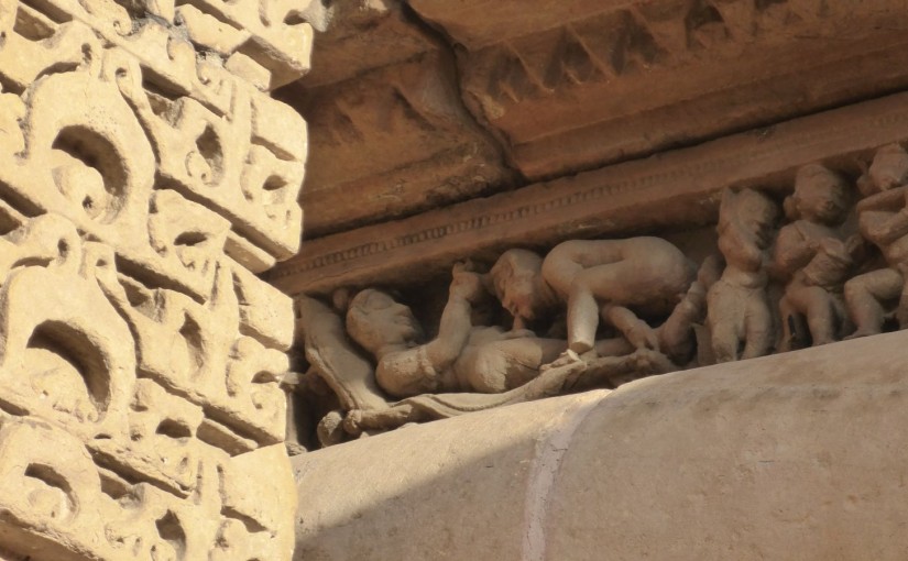 Khajuraho – Porno auf antiken Tempeln