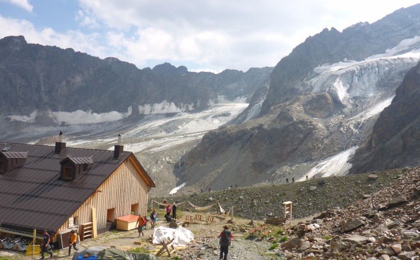 Kaunergrat – Runter an der senkrechten Wand