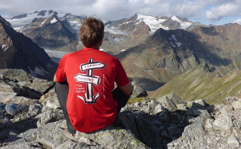 E5 beendet, in Meran angekommen